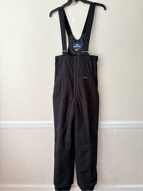 Edelweiss Womens Black Ski Bib Overalls